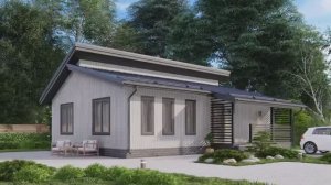 Каркасный дом Орон 11х8