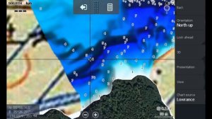 слои карты Lowrance Elite Ti