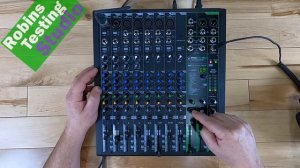 Sound Test of the Mackie ProFX12v3 12-Channel Pro Effects Mixer with USB