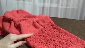 Вязание рукава из проймы. Как вязать подрезы. Свитер Валентинка часть 3