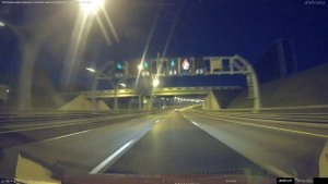 Ночная поездка по ЗСД (Санкт-Петербург), 10 августа 2022 года