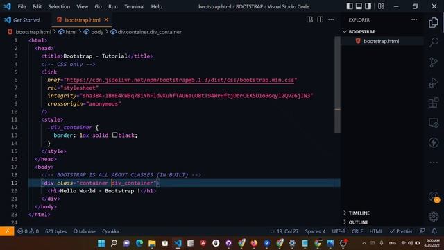 Bootstrap CSS Framework - Introduction