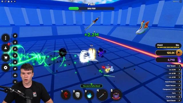How To EASILY KILL The PAIN BOSS FAST In Roblox Anime Fighting Simulator X! смотреть онлайн