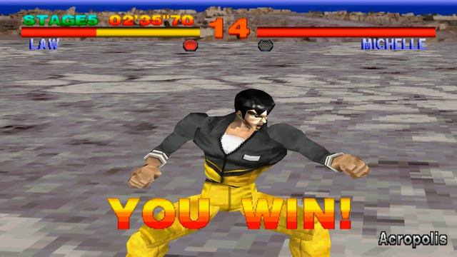Lp. Tekken 1994 | S6 | Концовка Лава (Law Ending) смотреть онлайн