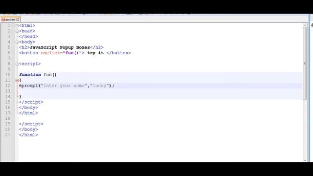js prompt box