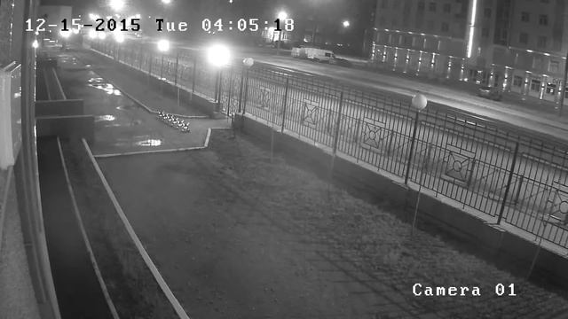 Видео с камеры HikVision DS-2CD2022-I ночь смотреть онлайн