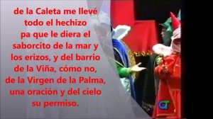 Pasodoble "Para cantarle" de Las Madrinas-Chirigota Letra, lyrics y karaoke