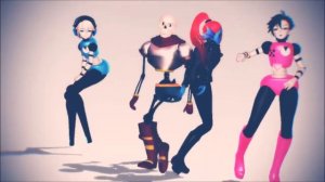 【MMD x Undertale】Sweet Devil (Colate Remix)