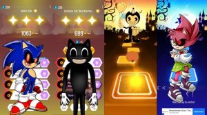 Sonic Exe Vs Cartoon Cat Vs Bendy Vs Amy Exe