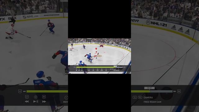 Как забивать фирменный гол МакДэвида #NHL21