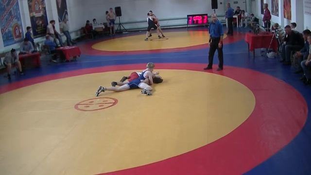 Греко-римская борьба. Интересная схватка, красивый уход от туше, яркий финал. смотреть онлайн