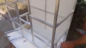 Клетка для амадин своими руками. Размер 1 х 1 х 0,5 м.