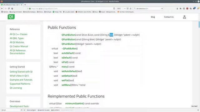 #7 - Lire la doc | Qt pour Python смотреть онлайн