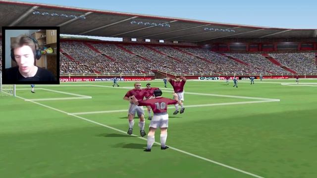 NAJEPICKEJŠÍ ZÁPAS EVR! - FIFA 2000 | SK Let's play | facecam | HD смотреть онлайн