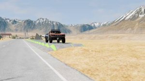 Автомобили против теста подвески – BeamNG.Drive