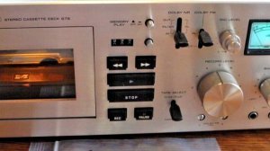 Стереокассетная дека TECHNICS RS-676US с 2 головками, Винтаж 1974 года-Япония