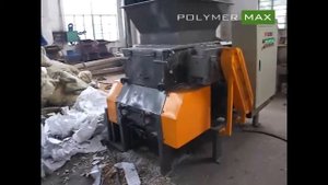 Шредер для пластика со встроенной дробилкой