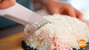 Торт из крабовых палочек от Марии Суровой. Доброе утро. Суббота. Фрагмент выпуска от 30.12.2023