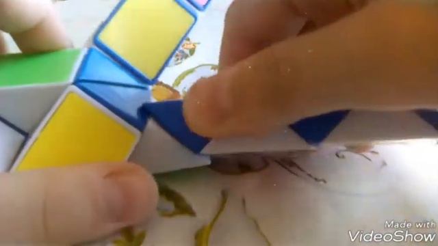 Цветок из змейки Рубика - mix смотреть онлайн