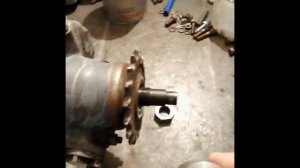 Минипогрузчик самодельный. Часть № 2, подготовка КПП ВАЗ.