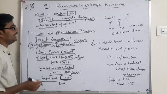 9 : RAMPUR : A VILLAGE ECONOMY/  10TH SOCIAL |||| PART  - 1 смотреть онлайн