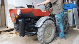 Malotraktor Agrostroj Prostějov TZ-4K-14