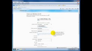 Как создать свой Windows Live ID