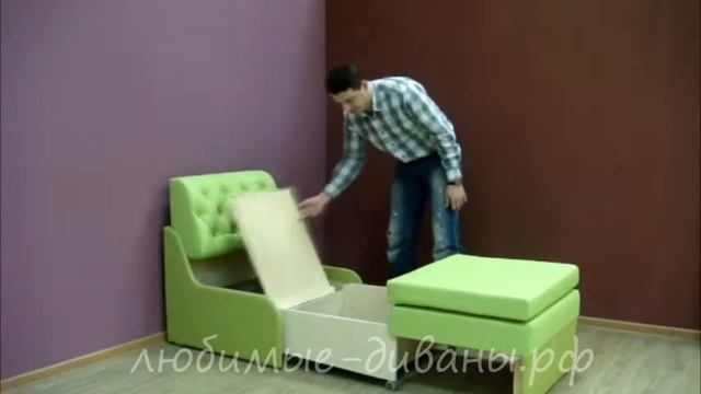 Маленькое узкое кухонное кресло-кровать Танго-4 без подлокотников для ежедневного использования. смотреть онлайн