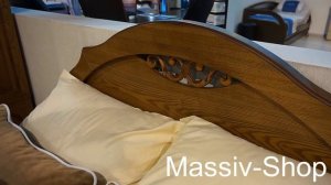 Кровать из массива дерева на заказ 3.avi