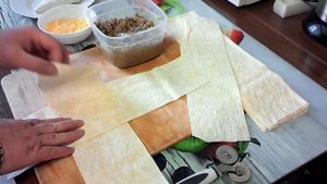 Конвертики из лаваша с фаршем правильный рецепт