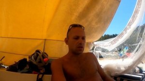 Паруса на нашей лодке. Такелаж на нашей лодке.