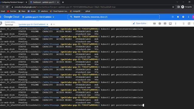 Configuring Persistent Storage for Google Kubernetes Engine || GCCP 2k22 | Google Cloud Skills Boos смотреть онлайн