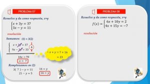 ALGEBRA TEMA 17 SISTEMA DE ECUACIONES LINEALES NIVEL 1 (7-8(8-8)