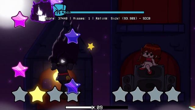 Friday Night Funkin' VS Spacey WEEK 2 UPDATE Moonlight смотреть онлайн