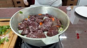 ПЕЧЕНЬ В КАЗАНЕ|БЛЮДО ЦЕНТРАЛЬНОЙ АЗИИ