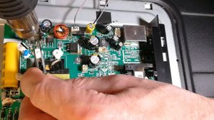 Haier LE32B8500T нет подсветки, замена  OB3350CP