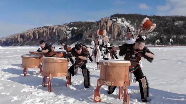Добун. Барабанщики Саха политехнического лицея (music video)