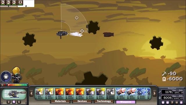 80mm Flak delivering big hits - Forts Multiplayer Zeppelins смотреть онлайн