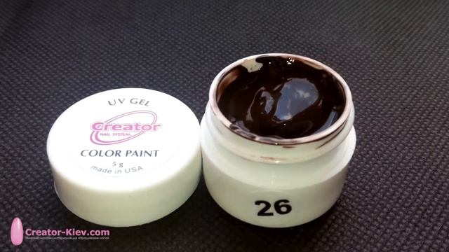 Гель краска для ногтей Creator (Креатор) №26 смотреть онлайн