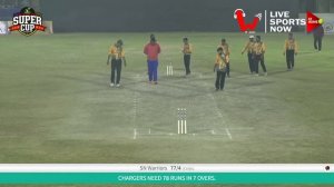 SN Warriors Vs Chargers Live Match | Supercup 4