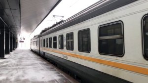 ЭП2Д-0005 и ЭД4М-0466 ЦППК Перекраска Наше Подмосковье На станции Матвеевское