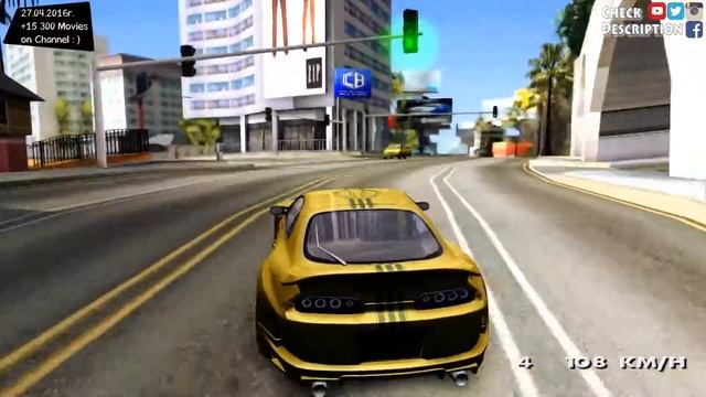 Toyota Supra Top Secret V12 - GTA MOD _REVIEW смотреть онлайн