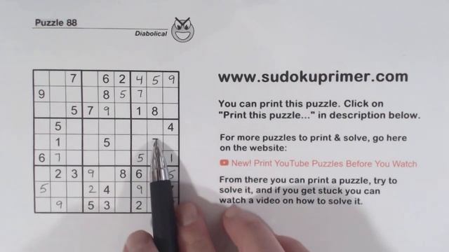 Sudoku Primer 328 - Unique Rectangles Help Solve a Diabolical Puzzle