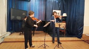 Д.Шостакович "Гавот" из цикла Пять пьес для двух скрипок и фортепиано D.Shostakovich "Prelude"