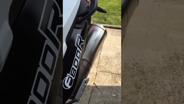 Bike f800r stock exhaust