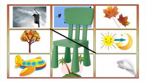 Живая мнемотаблица - Стихотворение "Осень"