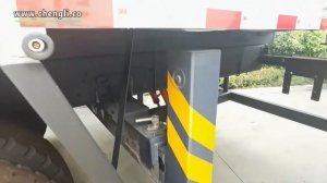 Beiben truck with XCMG knuckle boom crane