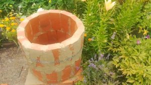 Тандыр из красного кирпича своими руками часть 1