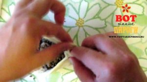 Как слепить красивые пирожки