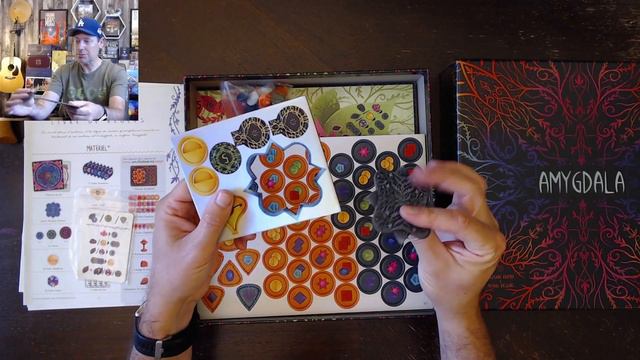 Amygdala Board Game Unboxing (Deluxe Edition, by Kramer and Kiesling from Game Brewer)